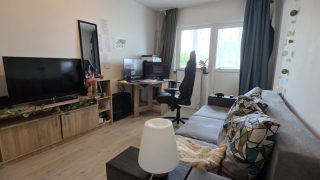 Un studio à louer à Cluj-Napoca, situé à 8 minutes de l’Université de Médecine et de Pharmacie, rue Louis Pasteur, composé d’une pièce, cuisine séparée, salle de bain et balcon Video