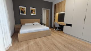 Studio de luxe à louer à Cluj-Napoca, à 4 minutes à pied de l&rsquo;Université de Médecine et de Pharmacie, situé dans un immeuble récent, dans le quartier de Zorilor Video
